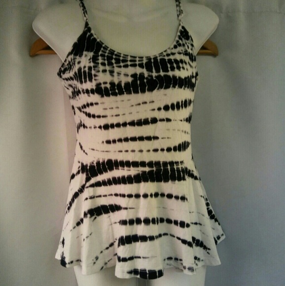 Guess Boho Knit Sleeveless Tie-dye Blouse, S - Picture 2 of 5